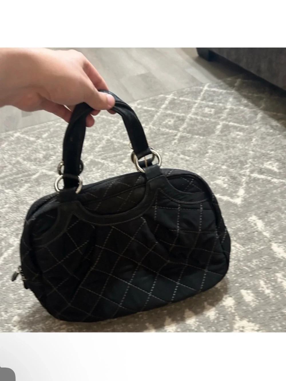 Vera Bradley Bowler Type  Quilted Top-Handle Women’s Bag